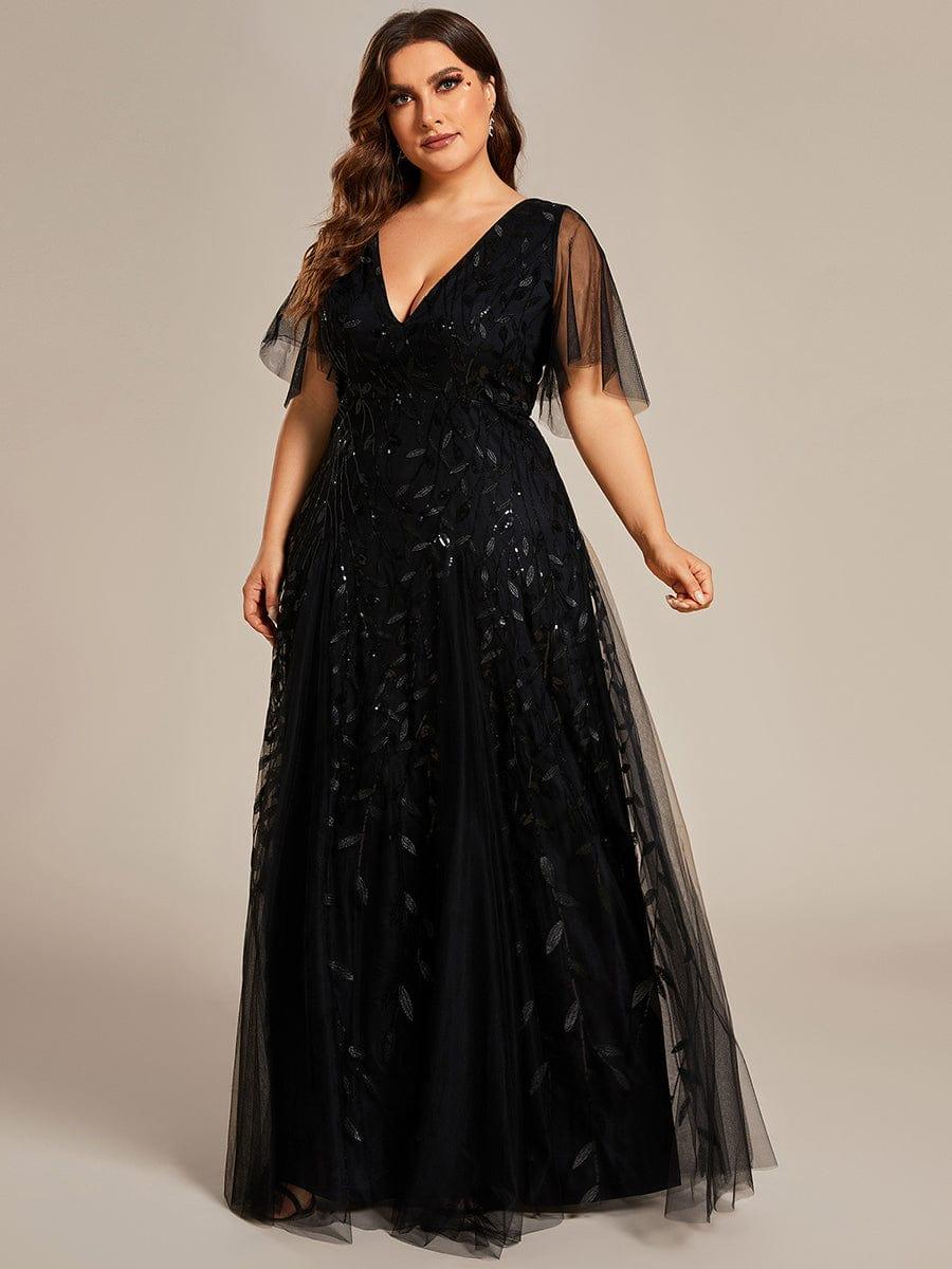 pretty ASTRAL|Plus Size Floor Length Formal Evening Gowns for Weddings