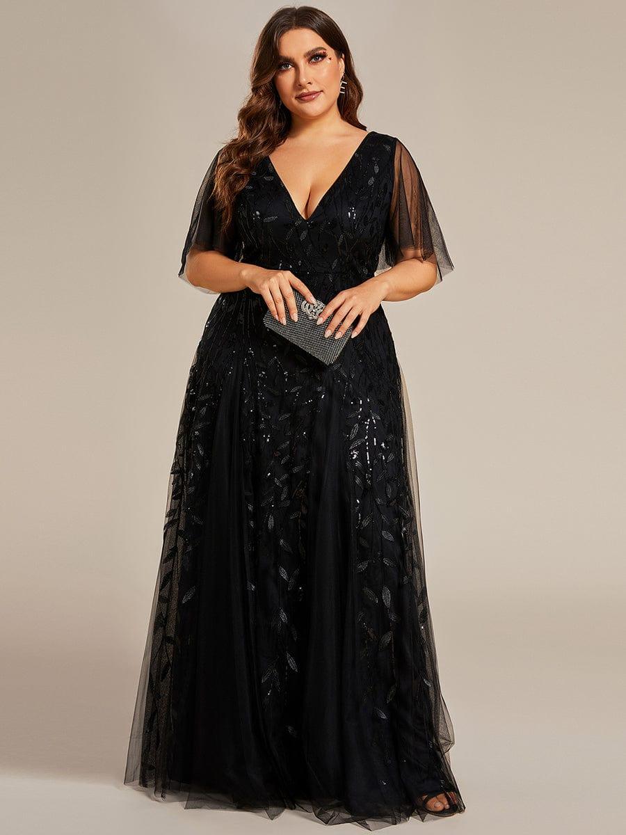 pretty ASTRAL|Plus Size Floor Length Formal Evening Gowns for Weddings