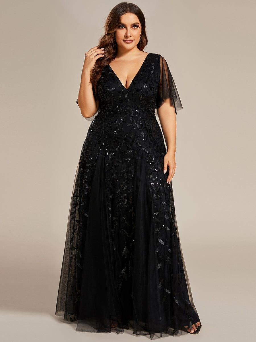 pretty ASTRAL|Plus Size Floor Length Formal Evening Gowns for Weddings