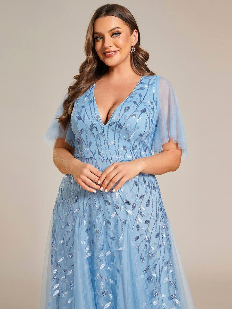 pretty ASTRAL|Plus Size Floor Length Formal Evening Gowns for Weddings
