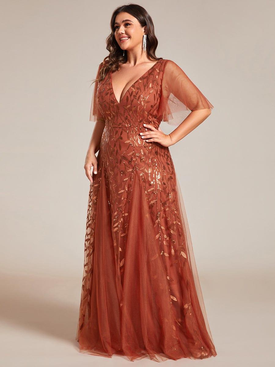 pretty ASTRAL|Plus Size Floor Length Formal Evening Gowns for Weddings