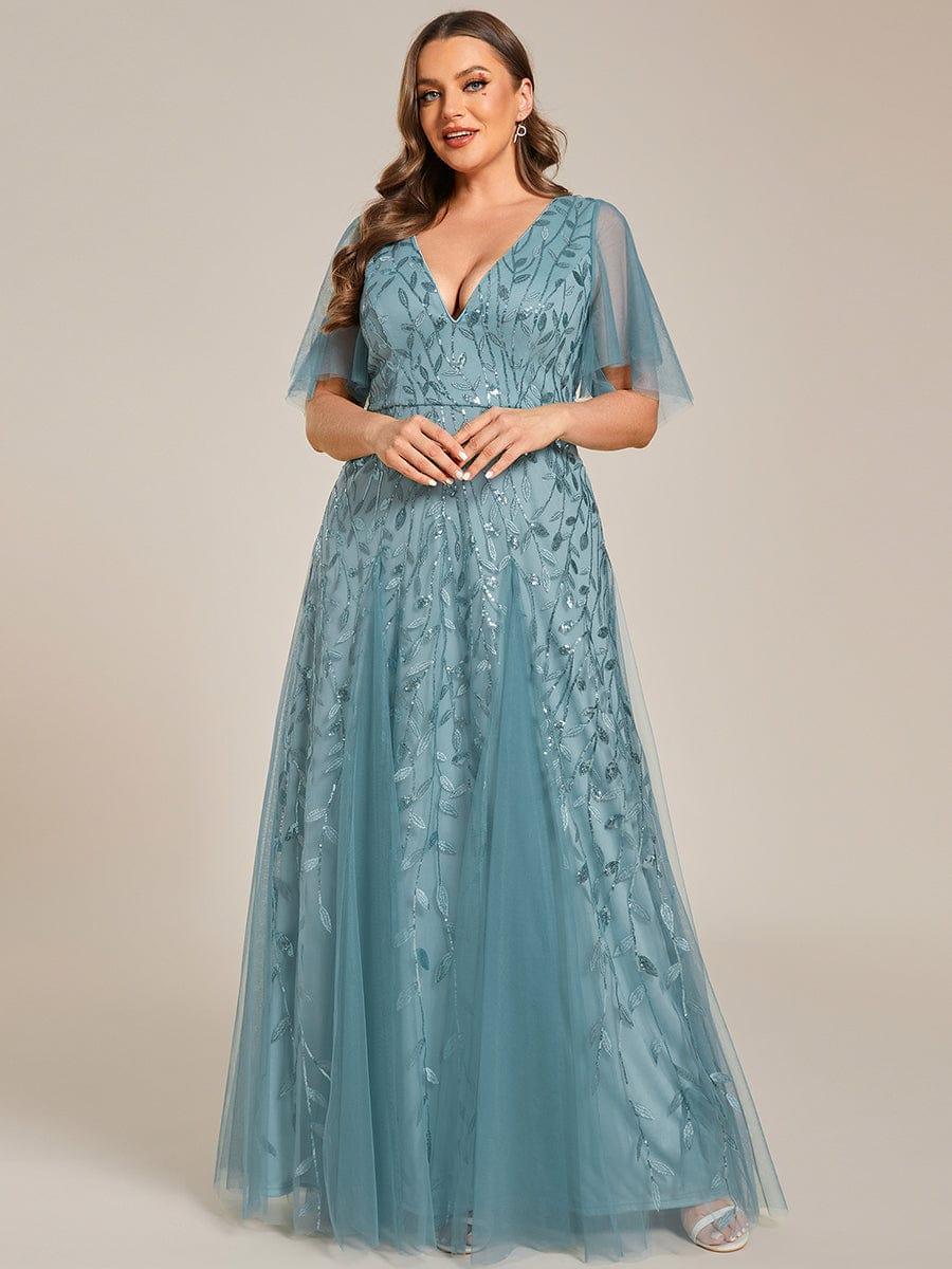 pretty ASTRAL|Plus Size Floor Length Formal Evening Gowns for Weddings