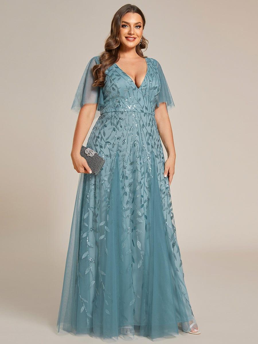 pretty ASTRAL|Plus Size Floor Length Formal Evening Gowns for Weddings