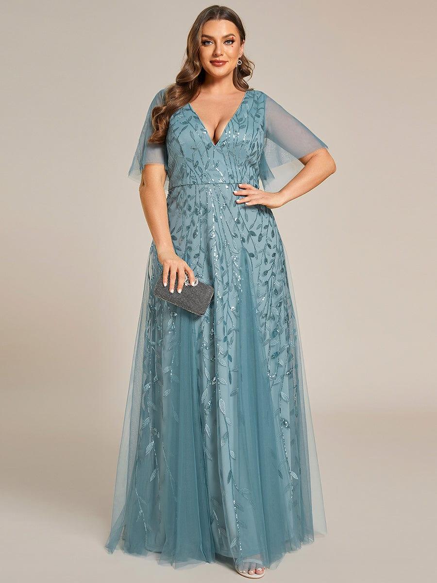 pretty ASTRAL|Plus Size Floor Length Formal Evening Gowns for Weddings