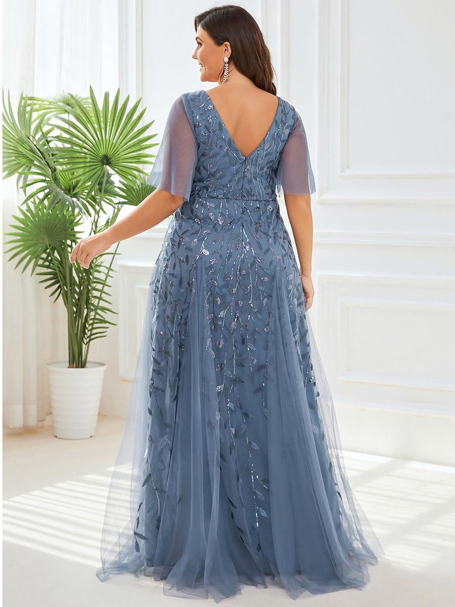 pretty ASTRAL|Plus Size Floor Length Formal Evening Gowns for Weddings