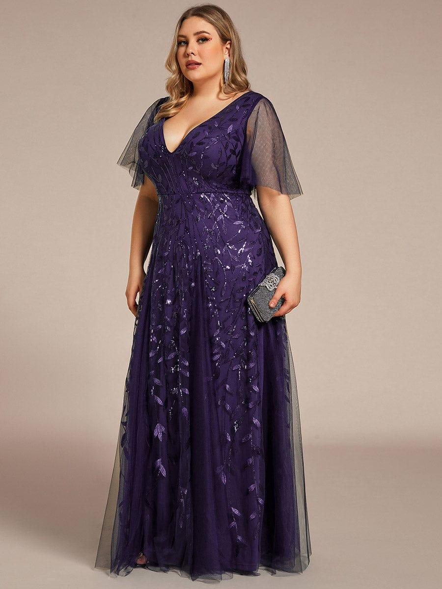 pretty ASTRAL|Plus Size Floor Length Formal Evening Gowns for Weddings
