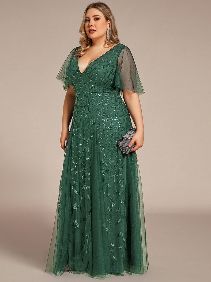 pretty ASTRAL|Plus Size Floor Length Formal Evening Gowns for Weddings