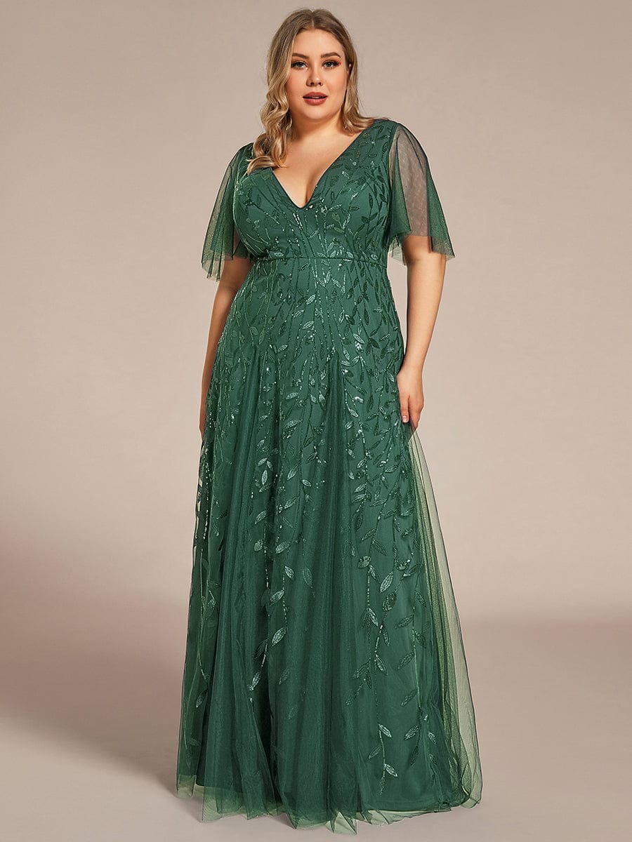 pretty ASTRAL|Plus Size Floor Length Formal Evening Gowns for Weddings