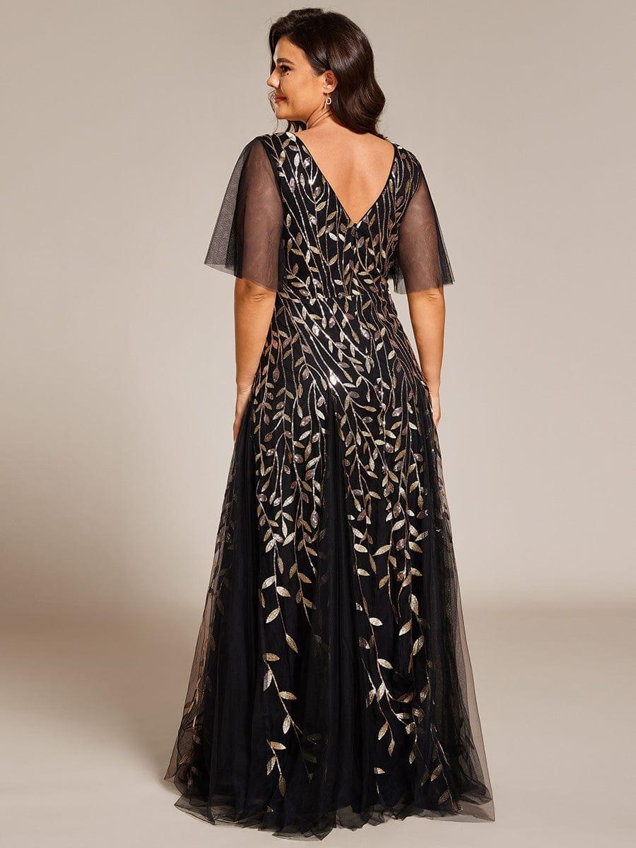 pretty ASTRAL|Plus Size Floor Length Formal Evening Gowns for Weddings