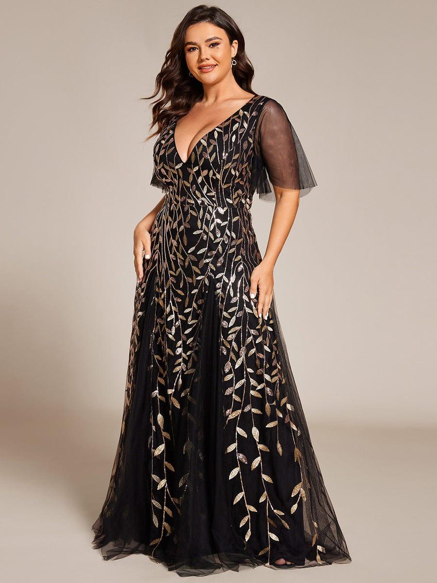 pretty ASTRAL|Plus Size Floor Length Formal Evening Gowns for Weddings
