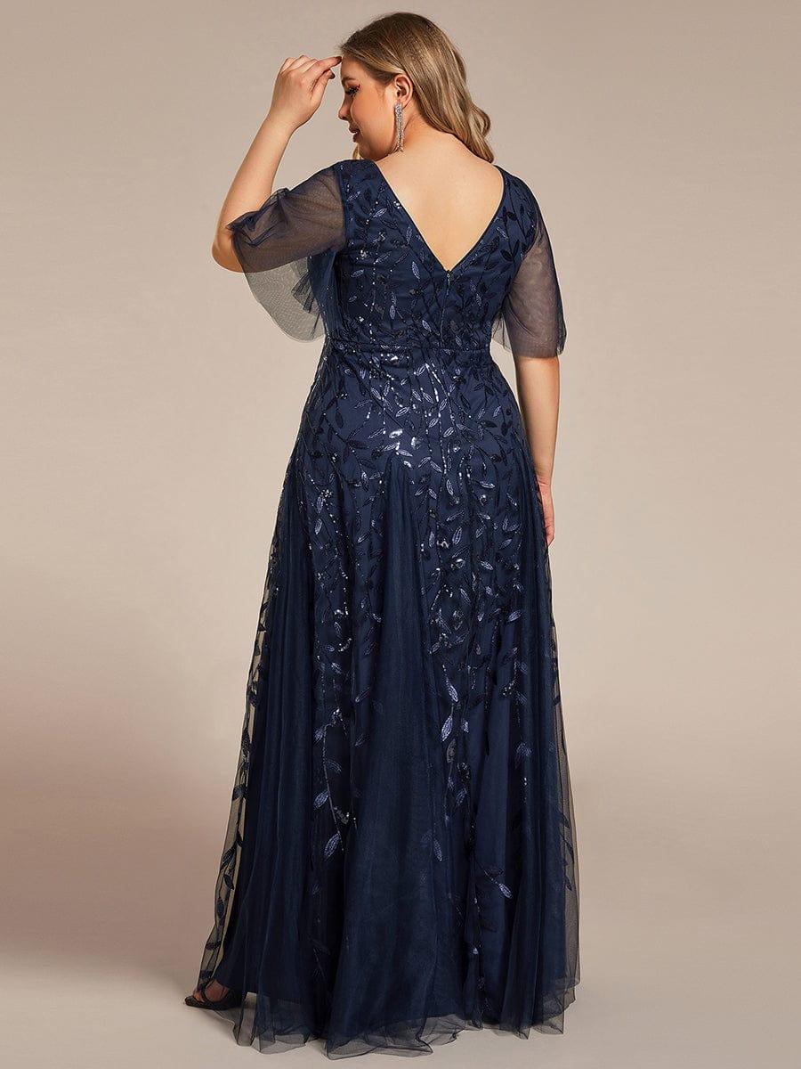 pretty ASTRAL|Plus Size Floor Length Formal Evening Gowns for Weddings