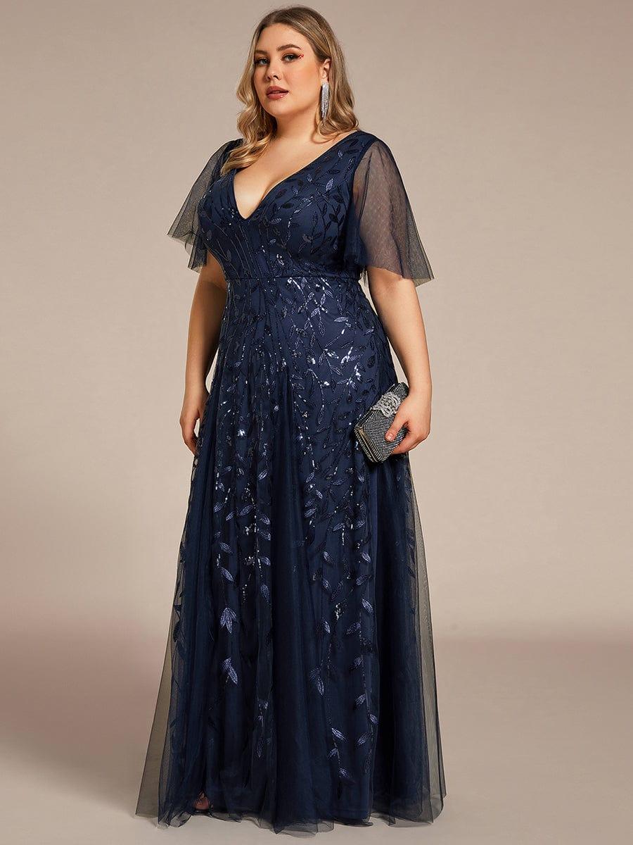 pretty ASTRAL|Plus Size Floor Length Formal Evening Gowns for Weddings