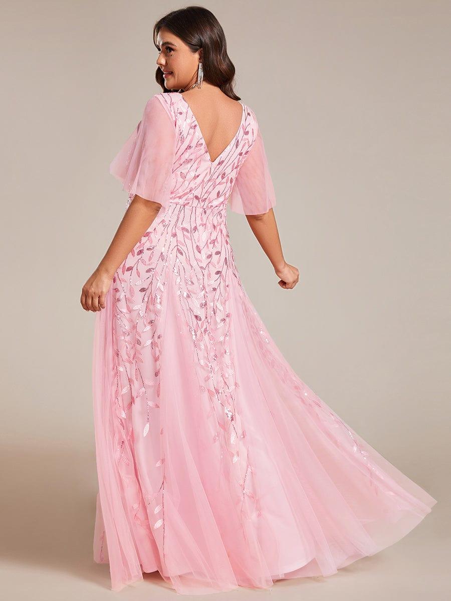 pretty ASTRAL|Plus Size Floor Length Formal Evening Gowns for Weddings