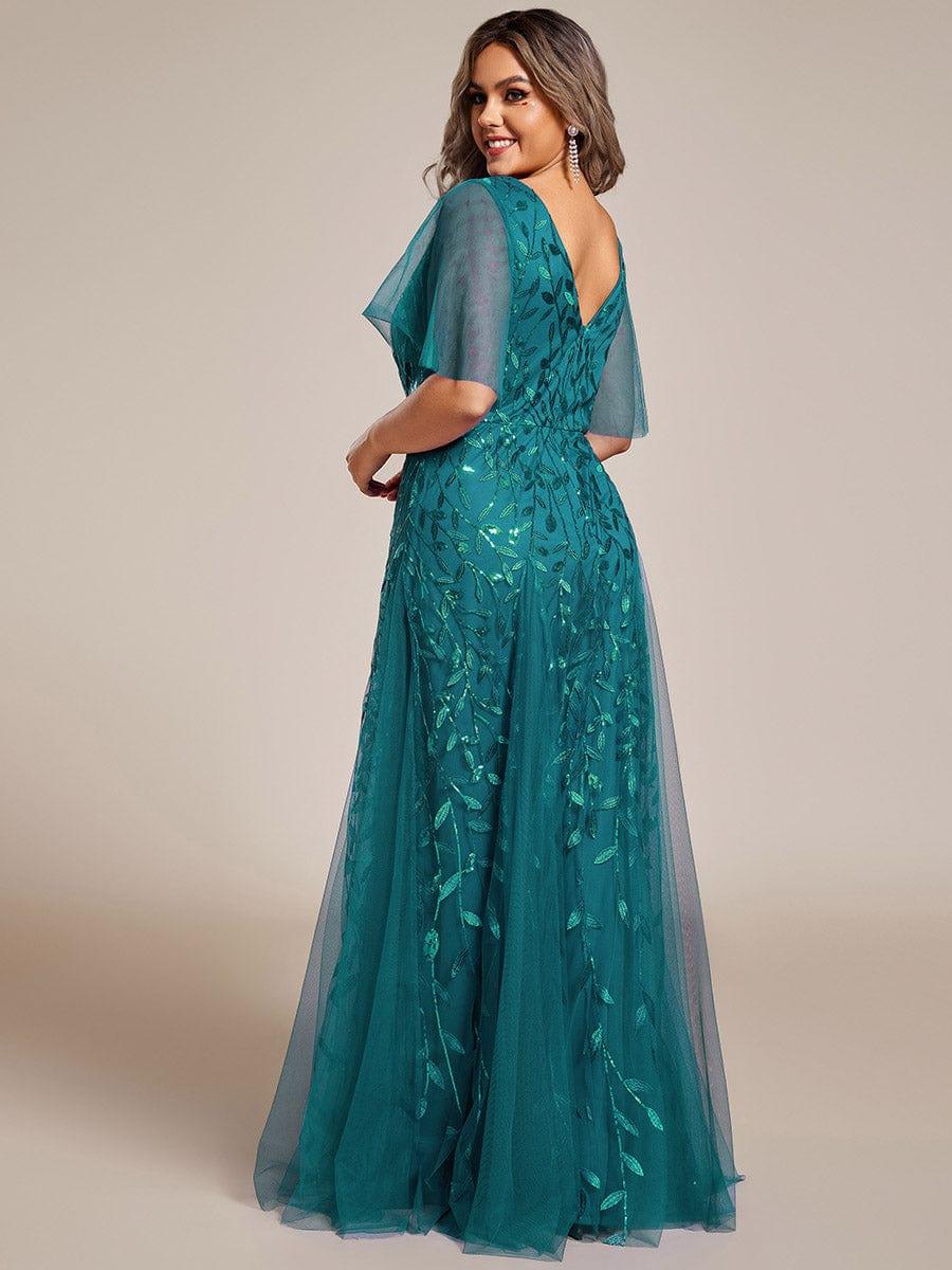pretty ASTRAL|Plus Size Floor Length Formal Evening Gowns for Weddings