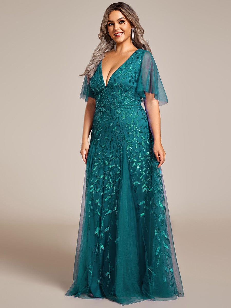 pretty ASTRAL|Plus Size Floor Length Formal Evening Gowns for Weddings