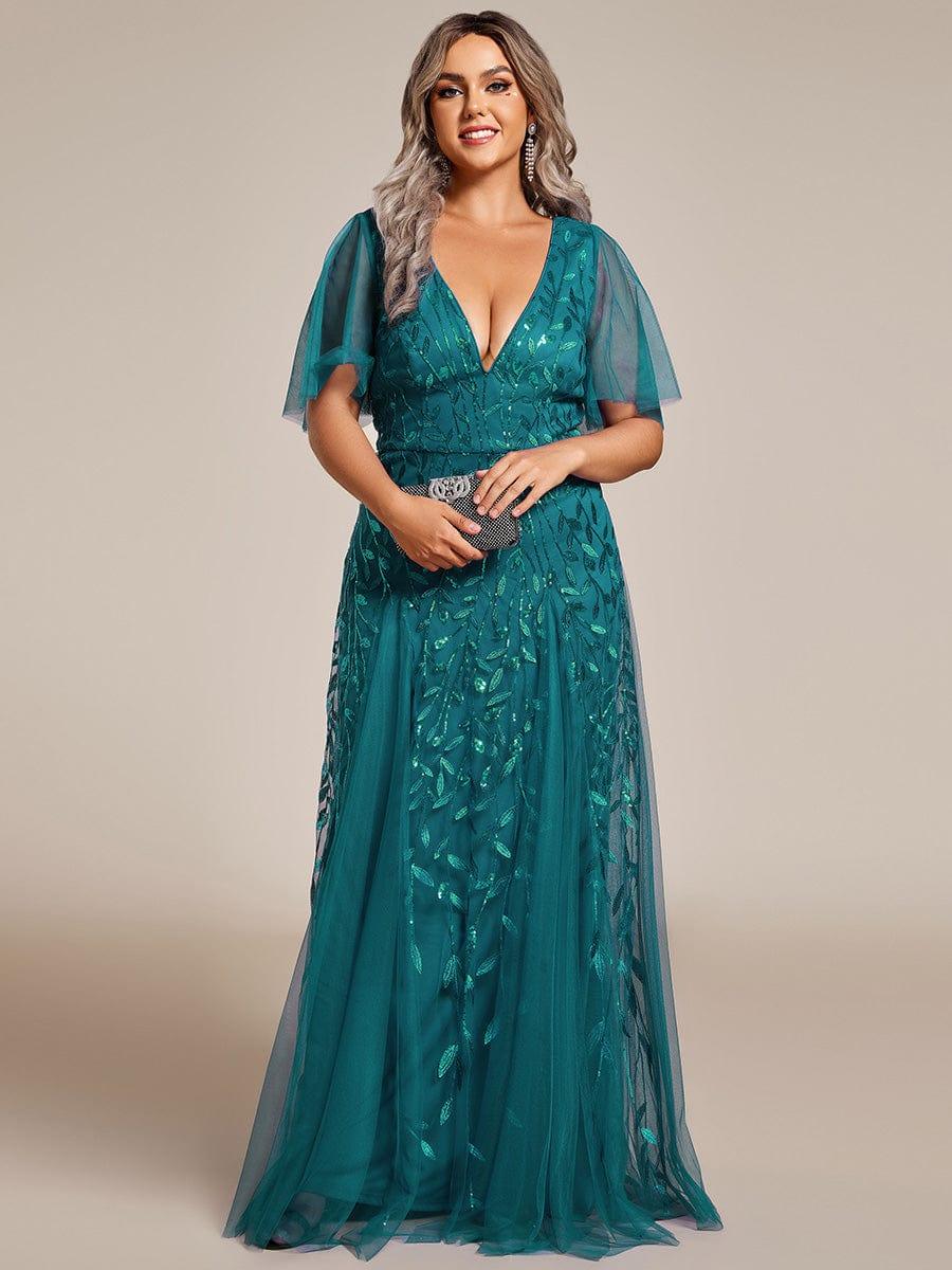 pretty ASTRAL|Plus Size Floor Length Formal Evening Gowns for Weddings