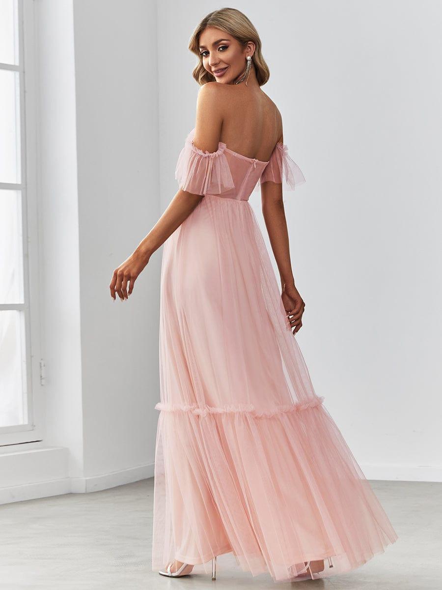 Pink Bridesmaid Gowns
