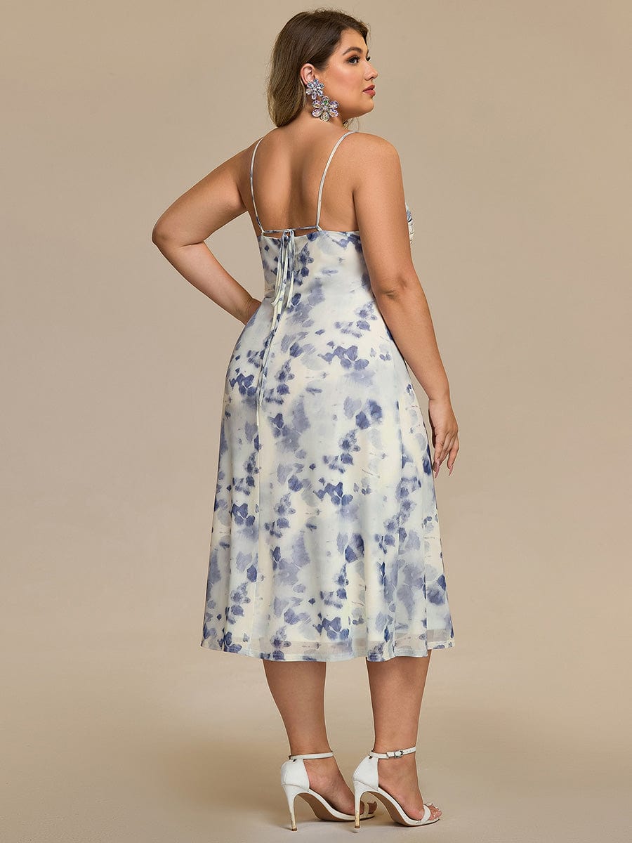 pretty ELYRA|Plus Size Printed Bodycon Wedding Guest Dress