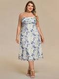 pretty ELYRA|Plus Size Printed Bodycon Wedding Guest Dress