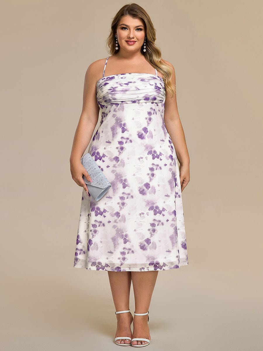 pretty ELYRA|Plus Size Printed Bodycon Wedding Guest Dress