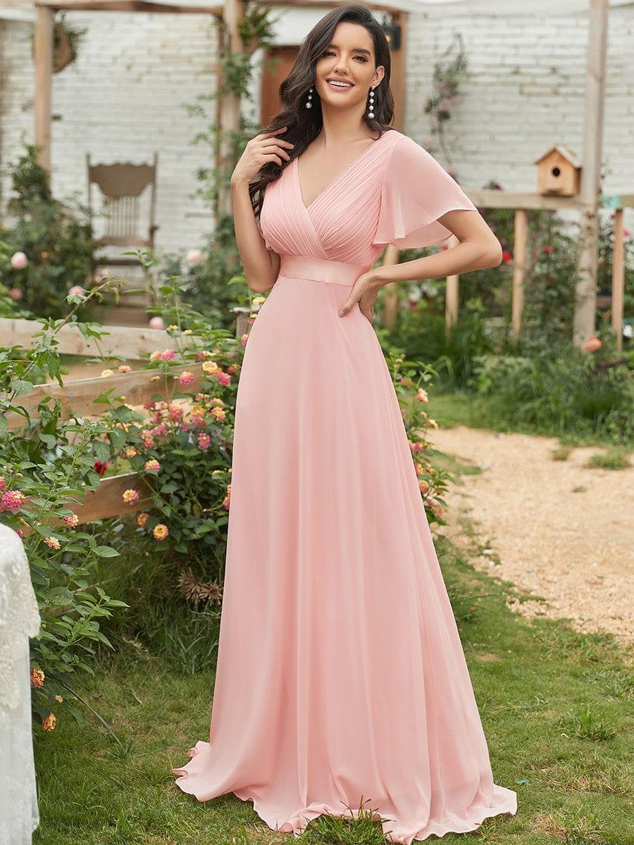 Pink Bridesmaid Gowns